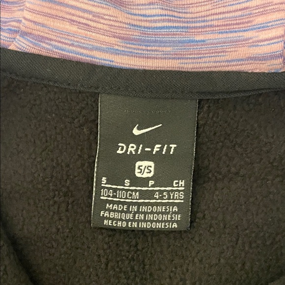 Nike Black and Purple Hooded Set - Picture 3 of 4